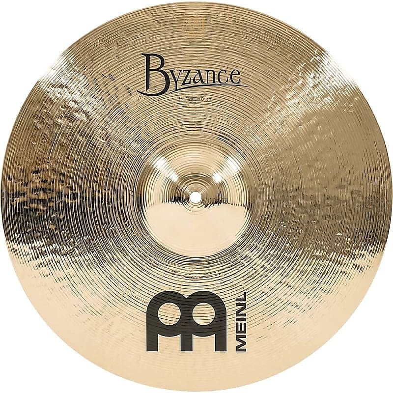 Meinl Byzance Brilliant B18MC-B Platillo Crash mediano de 18"